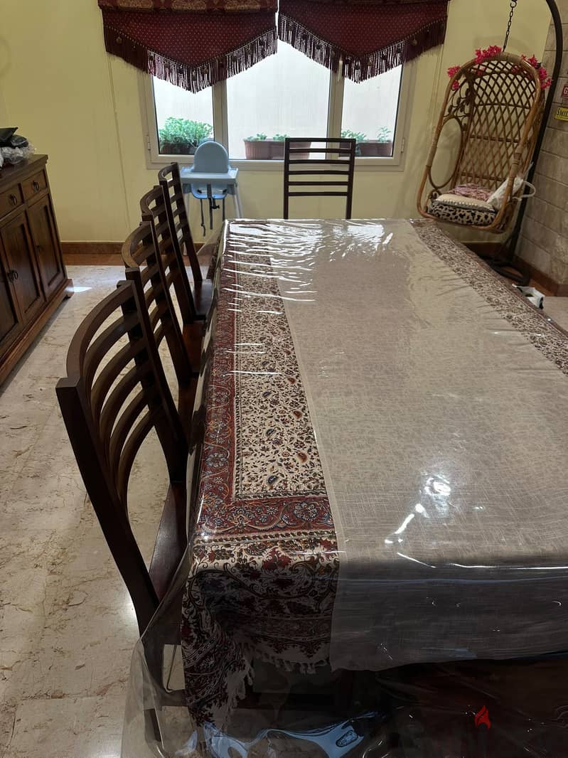 Dining Table and Chairs - Good Condition 1