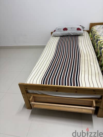 IKEA Bed and mattress for sale (single bed)