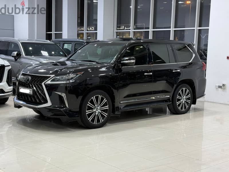 Lexus LX 570 S 2018 Black 1