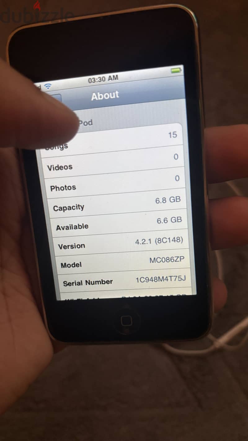 Apple iPod touch 4 3