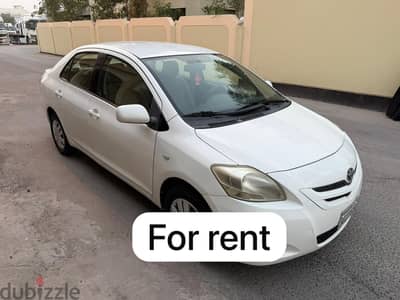 For rent. Yaris 2009