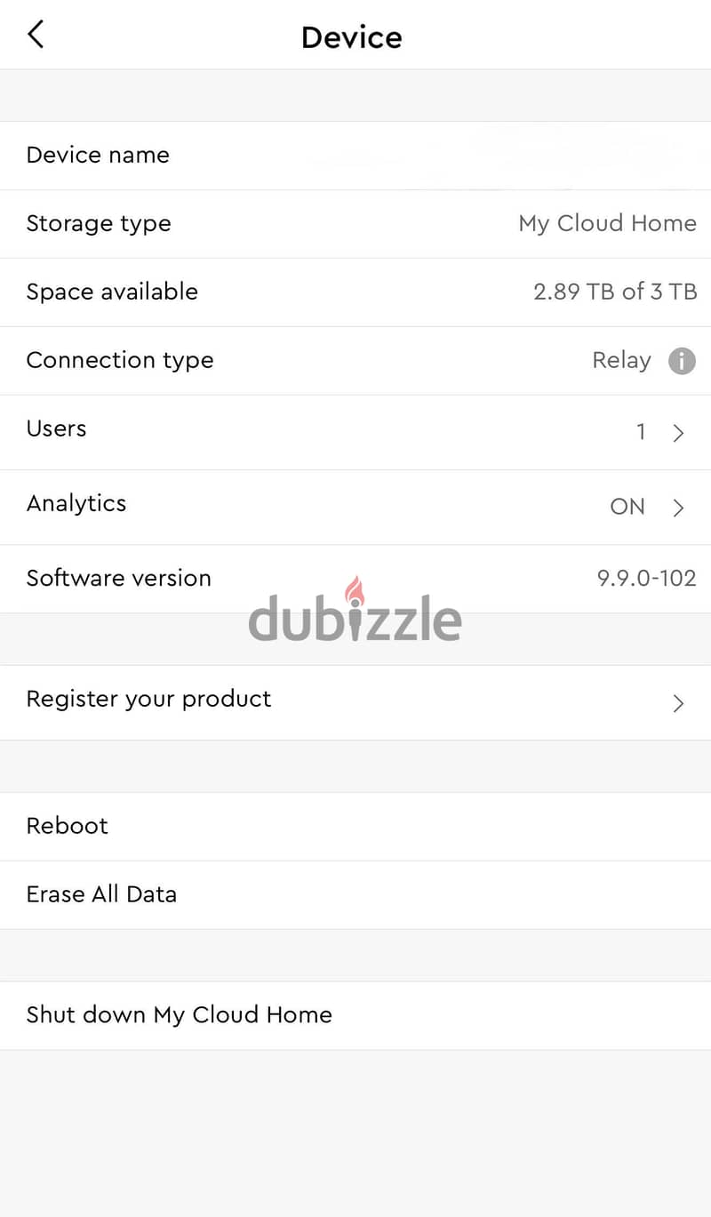 WD My Cloud Home3TB 5