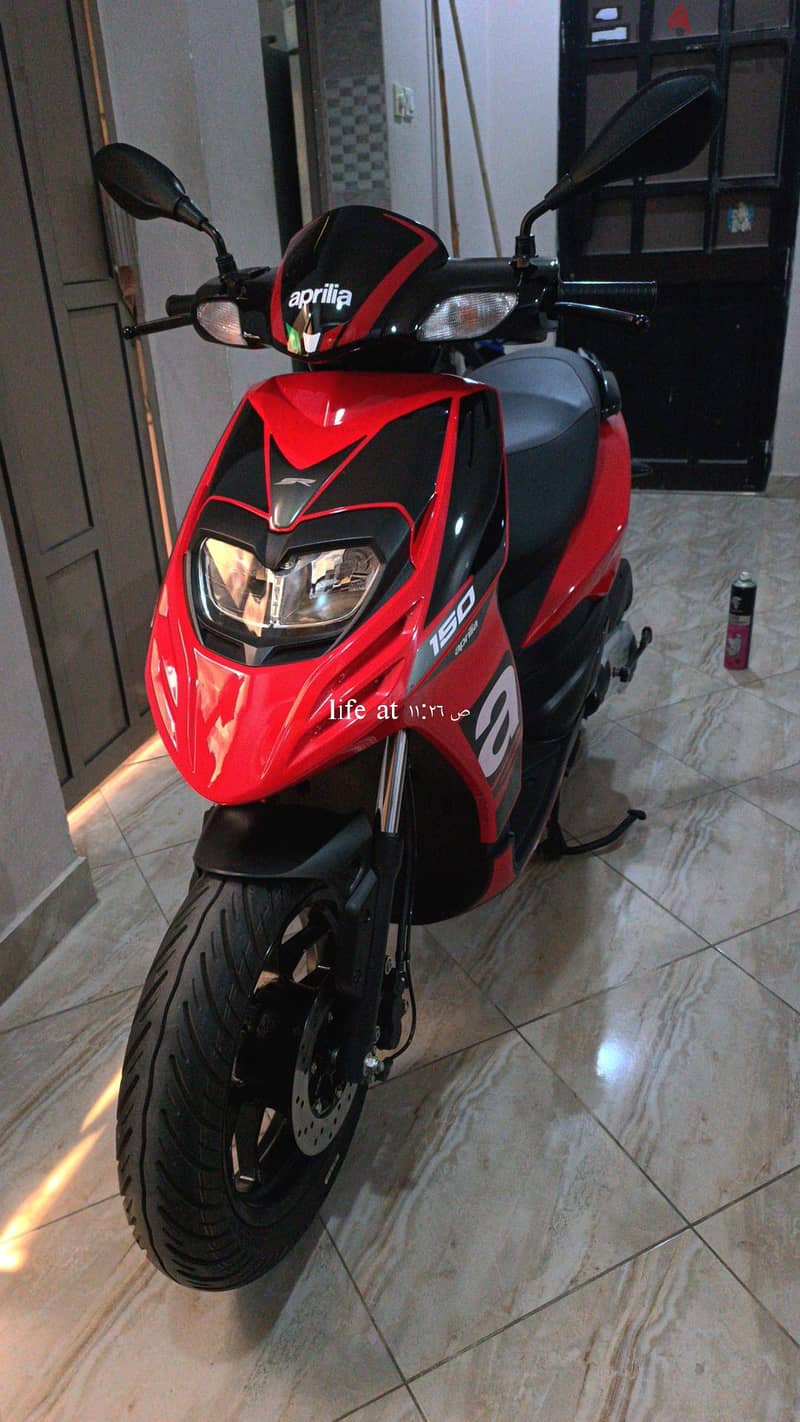 aprilia 150cc 2022 like new 1