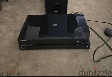 Samsung Blu ray player + LG dvd player  - LG dvd player