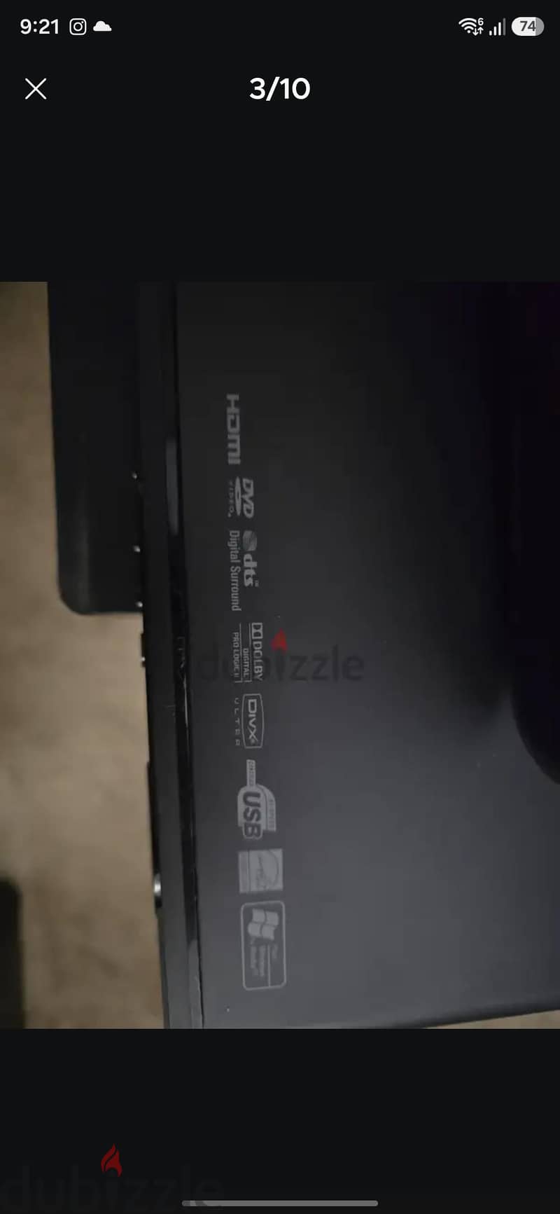Samsung Blu ray player + LG dvd player  - LG dvd player 4