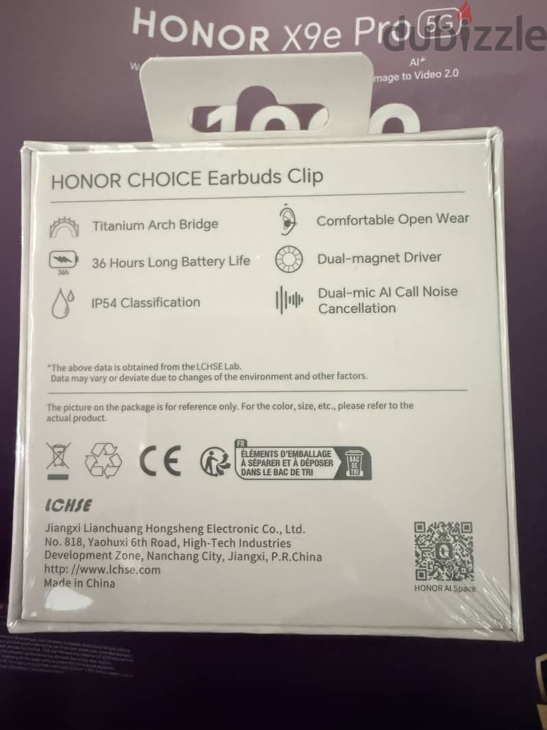 Honor choice clip earbuds 1