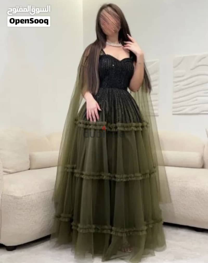 فستان سهرة راقي وجديد للبيع 1