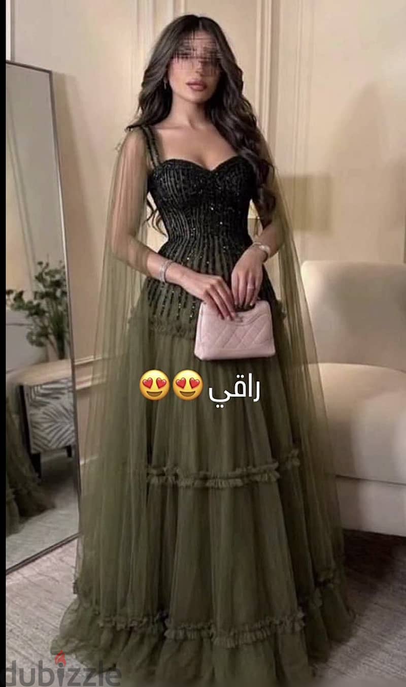 فستان سهرة راقي وجديد للبيع 2
