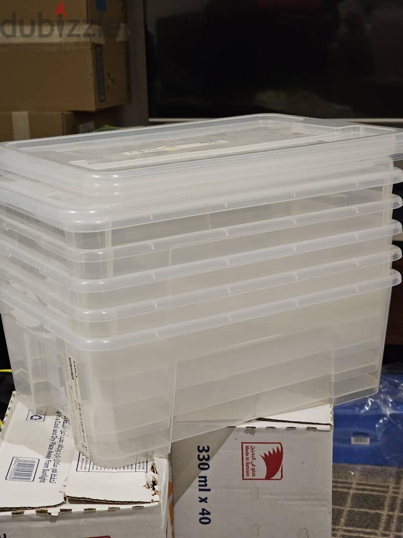 Ikea Samla Storage boxes with lids 1