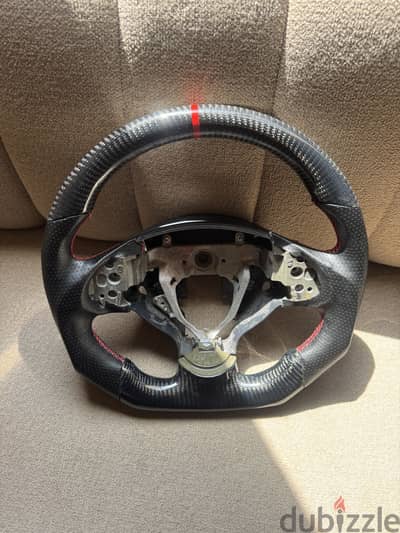 Carbon fiber sterring for lancer pajero new 65 bd