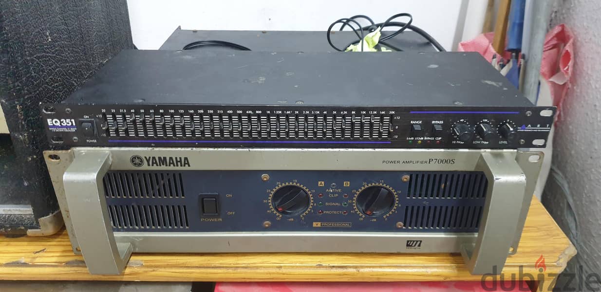 yamaha p7000s  amplifier & EQ  351-31 band 3