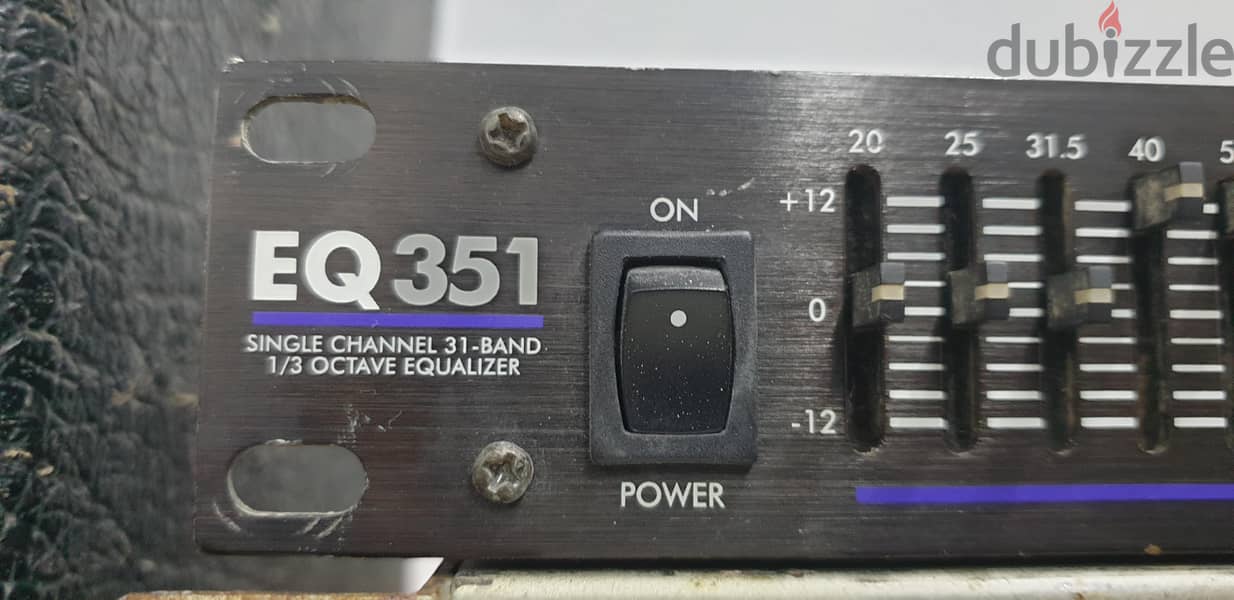 yamaha p7000s  amplifier & EQ  351-31 band 4