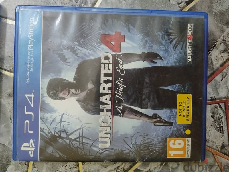 Uncharted 4 and God of war ps4 used 2