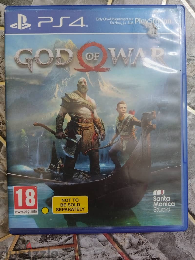 Uncharted 4 and God of war ps4 used 3