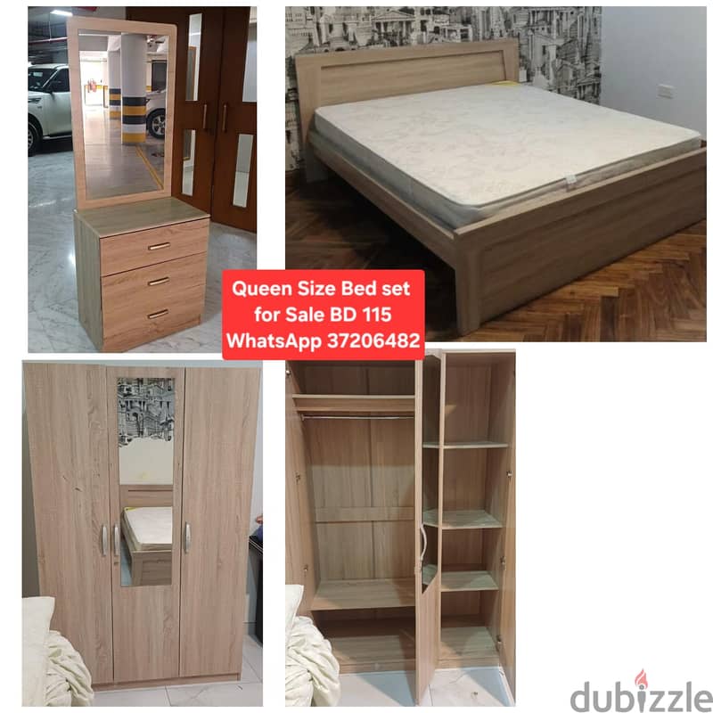 150x200 Bed with Medicated Mattress & other items for sale Delivery 9