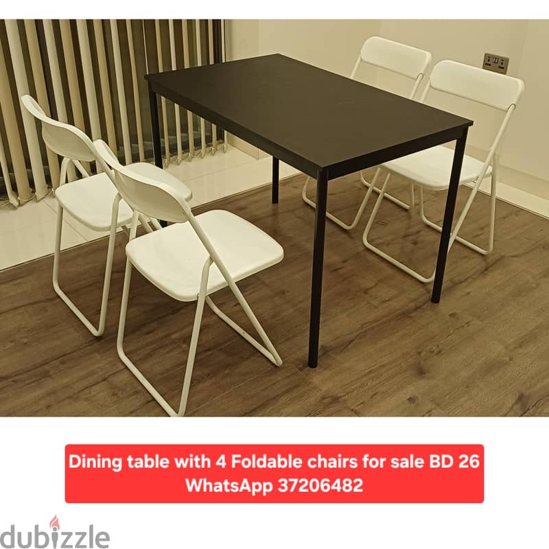 150x200 Bed with Medicated Mattress & other items for sale Delivery 15