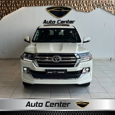 Toyota Land Cruiser GXR GRAND TOURING V8 2019 WHITE
