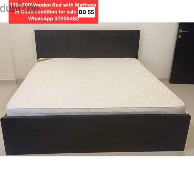 Slightly used 2 door wardrobe and other items for sale with Delivery 2