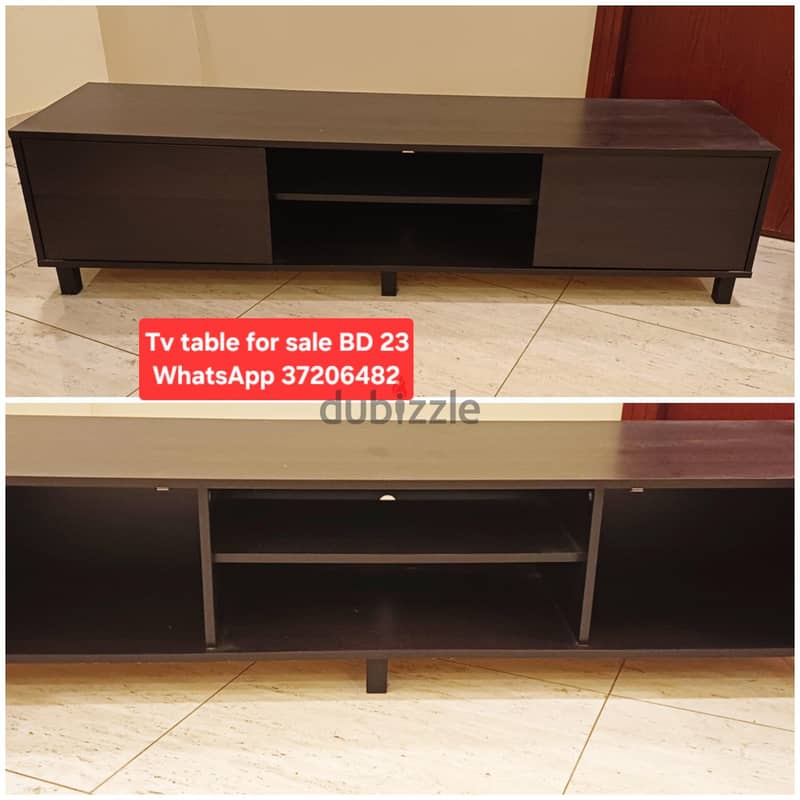 Slightly used 2 door wardrobe and other items for sale with Delivery 11
