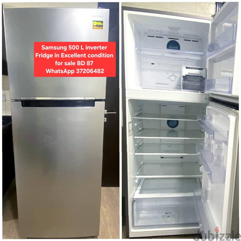 10 kg washing machine & other items for sale with Delivery 16