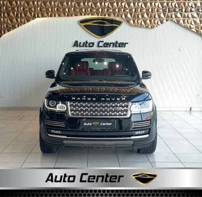 Land Rover Range Rover AUTOBIOGRAPHY V8 2014 black