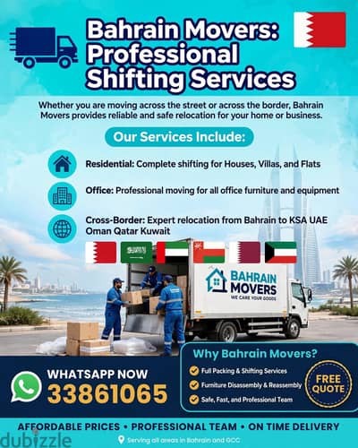 Furniture Packing and Moving Experts Bahrain