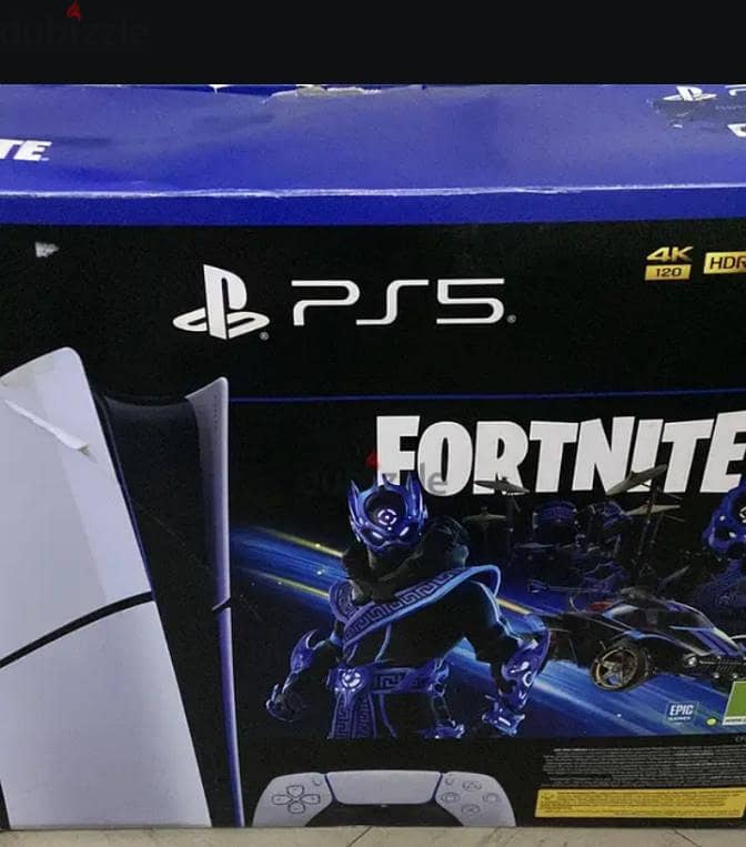 PS5 digital fortnite edition slim condition like new 3