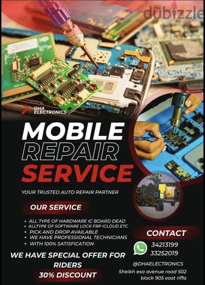 Mobile Repair Experts – Software & Hardware