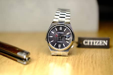 Citizen Tsuyosa Automatic Watch Black sunburst Dail 95 BHD