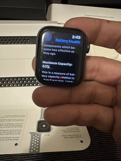 Nike Appel watch s5 44mm