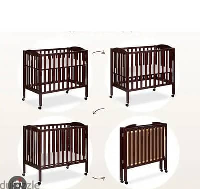 Wooden crib