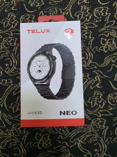 Telux Neo Smartwatch (1.43" AMOLED) + Extra Metal Strap