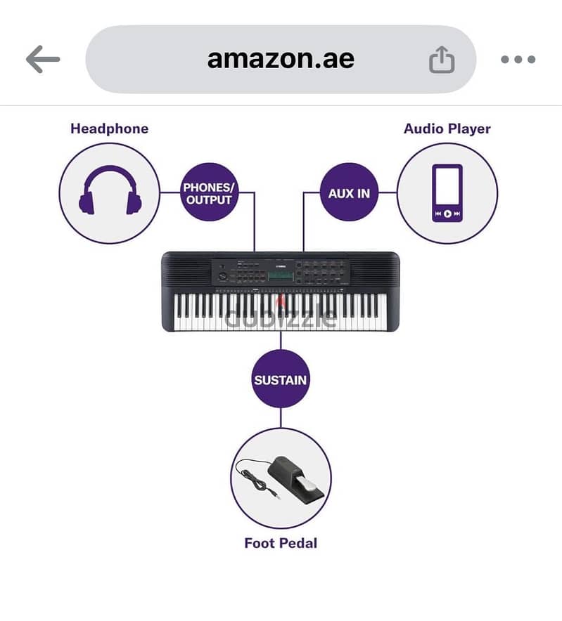 Yamaha keyboard 1