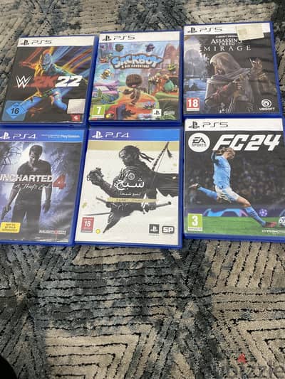 Ps5 & PS4 Cds