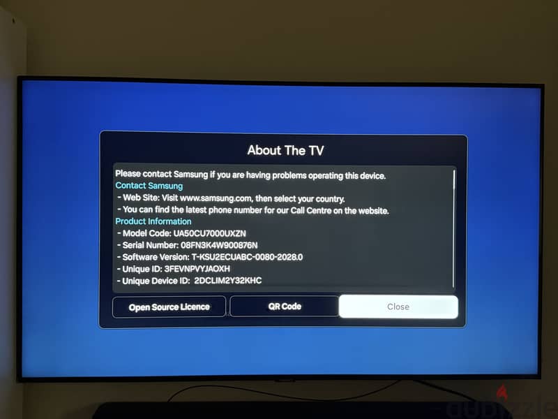 SAMSUNG 50" 3