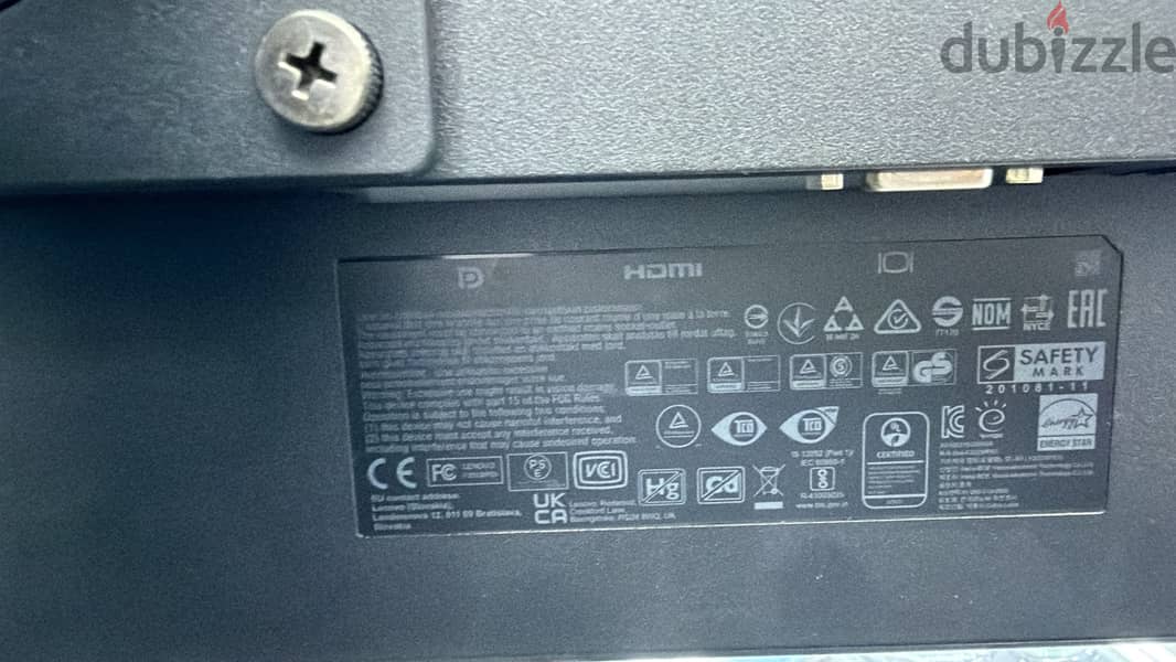 Lenovo E24 Monitor Have DELL Have Same Like New 1