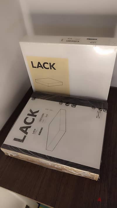 IKEA Lack Wall Shelf Set — 4 BD
