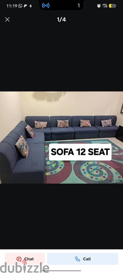 neat ND clean sofa 1 month use  only. in good condition