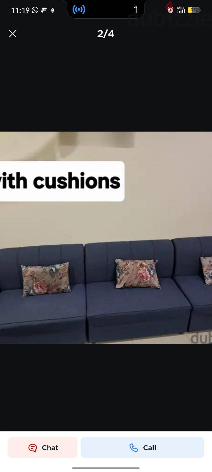 neat ND clean sofa 1 month use  only. in good condition 1