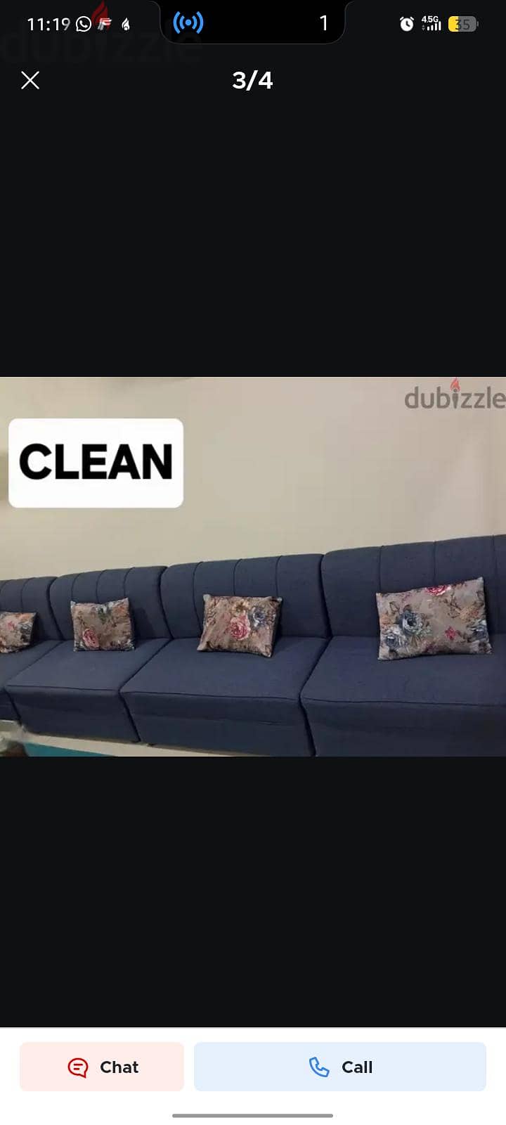 neat ND clean sofa 1 month use  only. in good condition 2