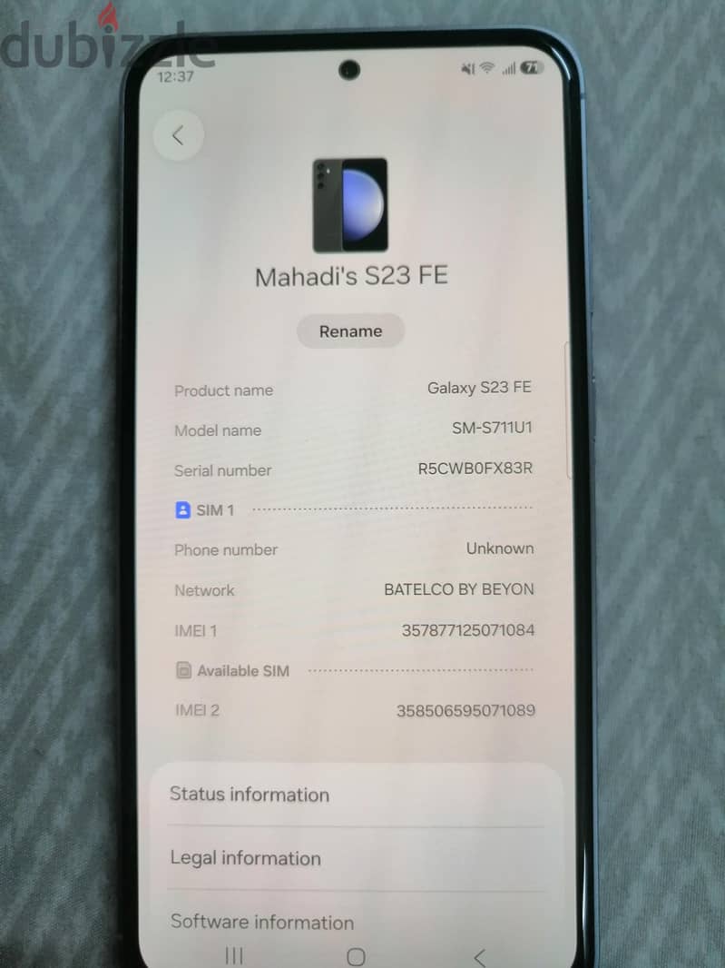 Samsung Galaxy S23 FE 5g 128g i sale this phone 2