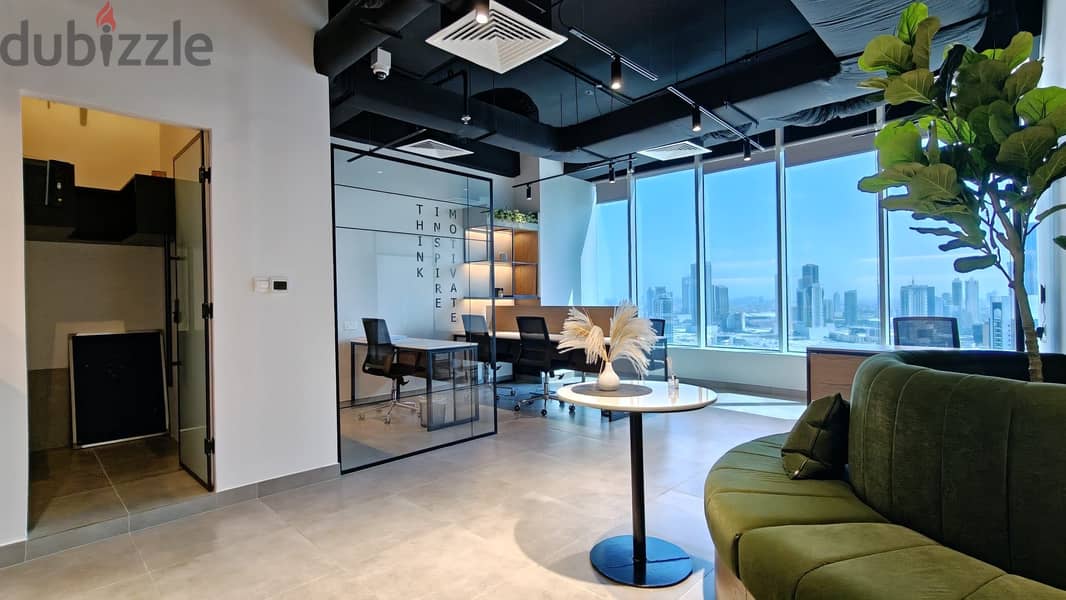 Furnished Office for rent in Seef call33276605 6