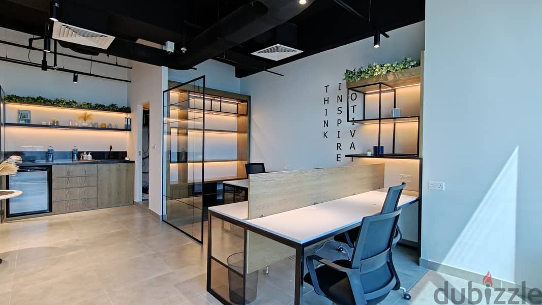 Furnished Office for rent in Seef call33276605 8