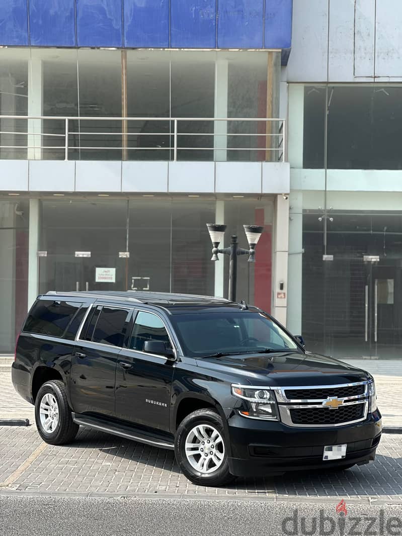 CHEVROLET SUBURBAN 4X4 2019 BLACK 1