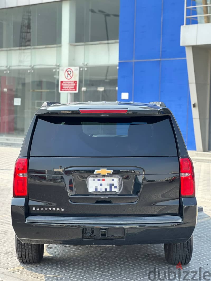 CHEVROLET SUBURBAN 4X4 2019 BLACK 3