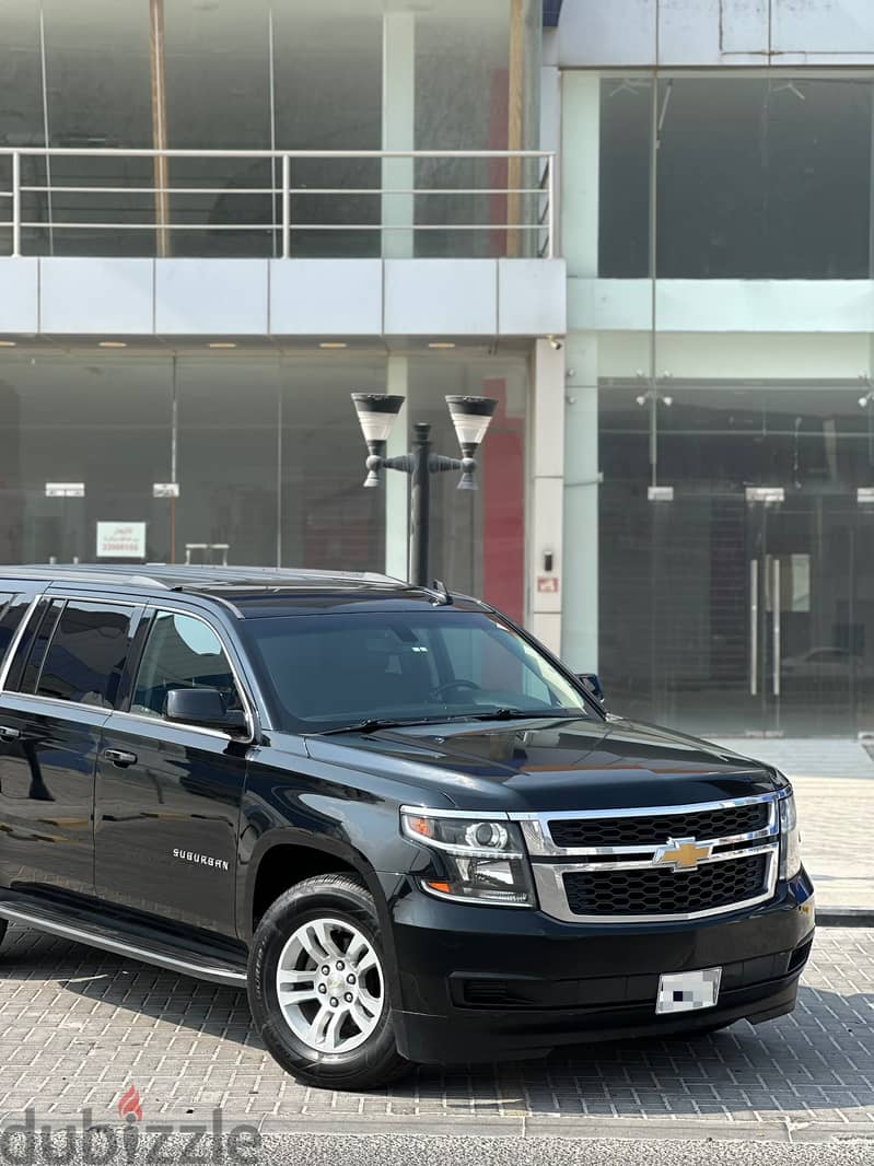 CHEVROLET SUBURBAN 4X4 2019 BLACK 4