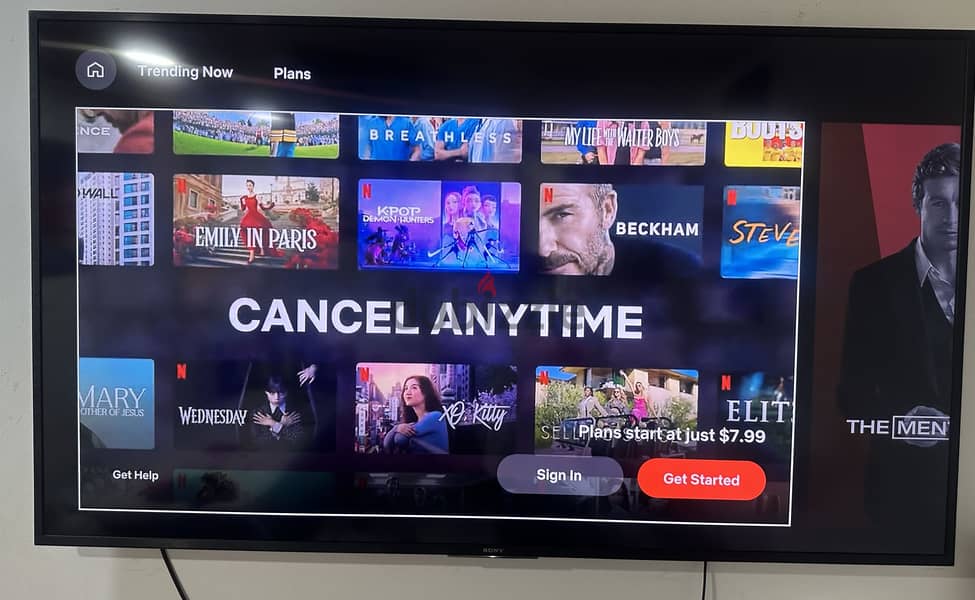 Sony 65" inch smart tv 4k UHD 65X7000G 2