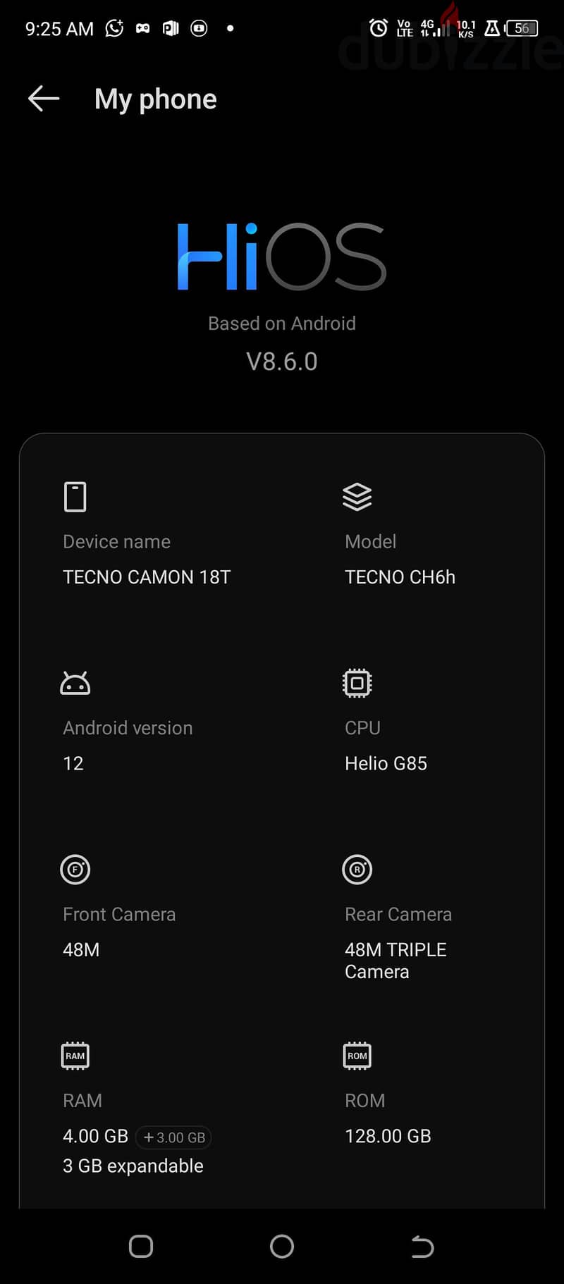Tecno Camon 18 3