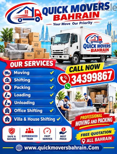 house shifting, office villa apartment moving furniture mover & packer
