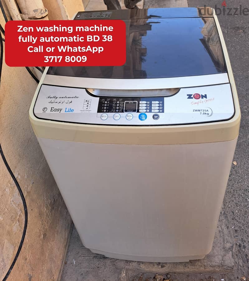 Frego splitunit window Ac fridge washing machine cooking range 18
